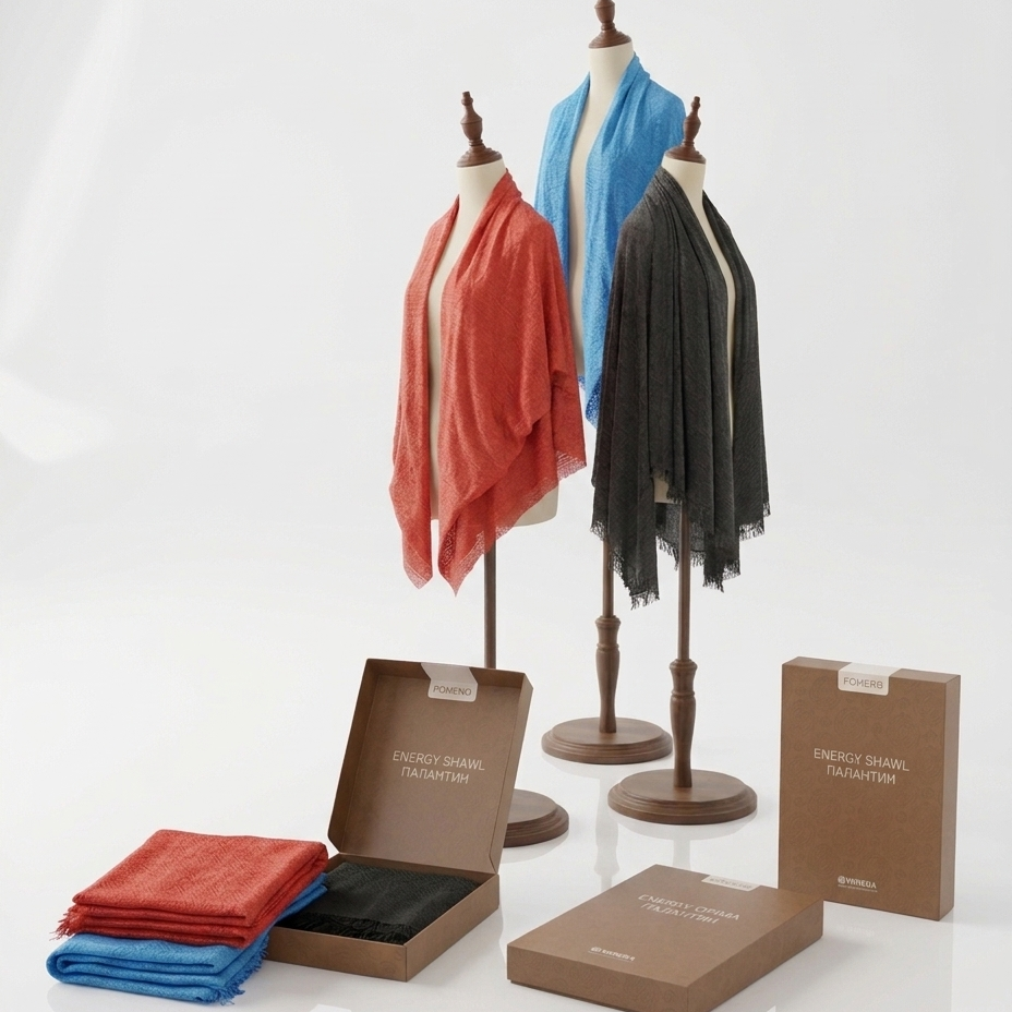 Mantón Energético Whieda (Rojo)